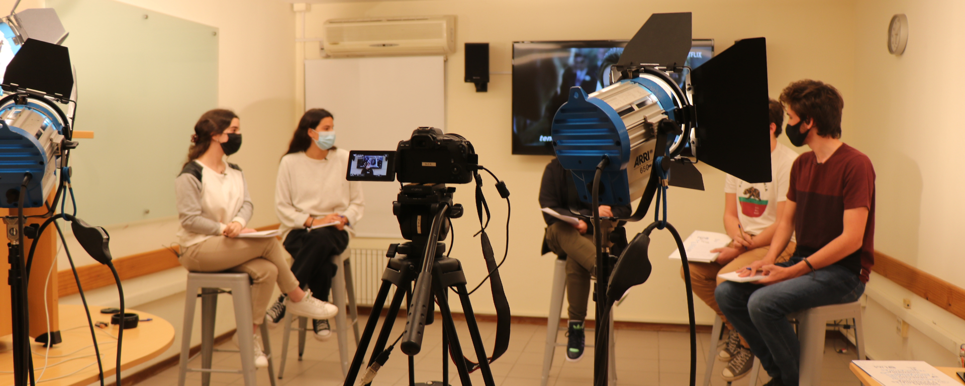 Comunicador por un día en la FCOM Comunicador por un día en la FCOM