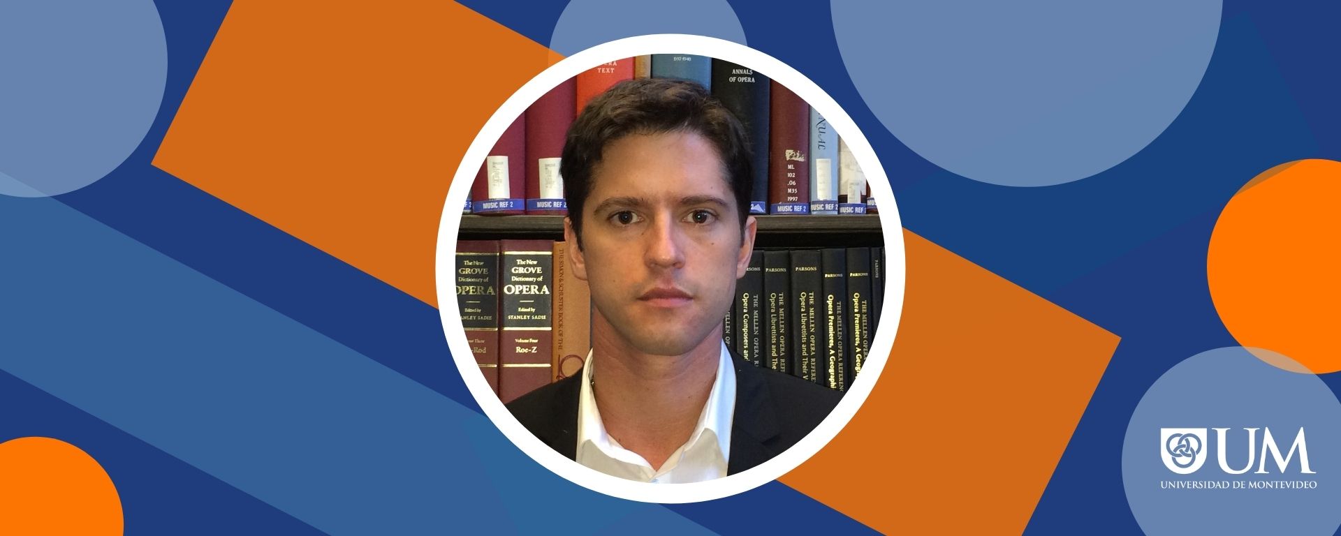 Graduado de Economía publicó en Journal Econométrica_Diego Pérez, retrato en círculo Graduado de Economía publicó en Journal Econométrica