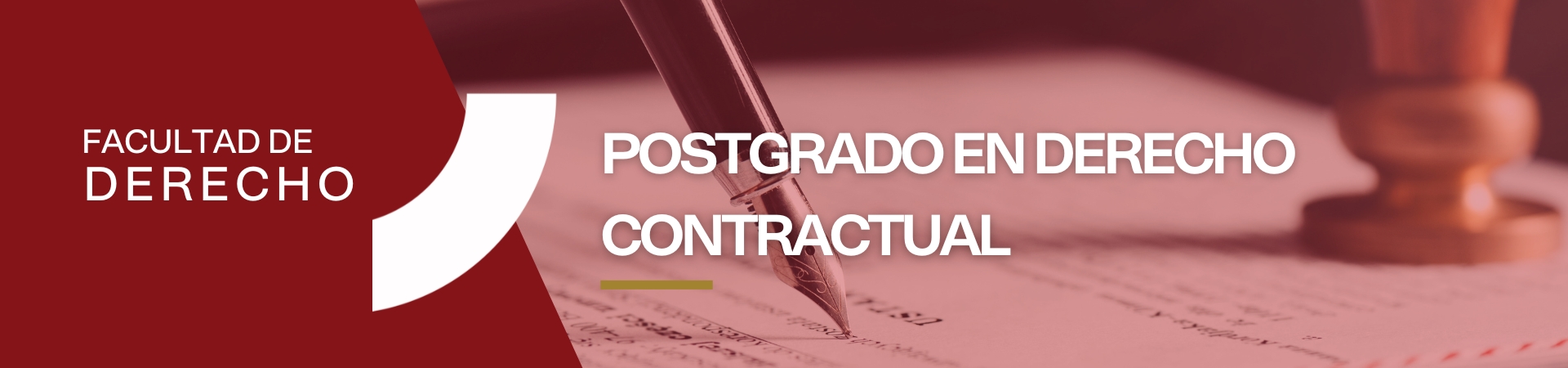 Postgrado en Derecho Contractual
