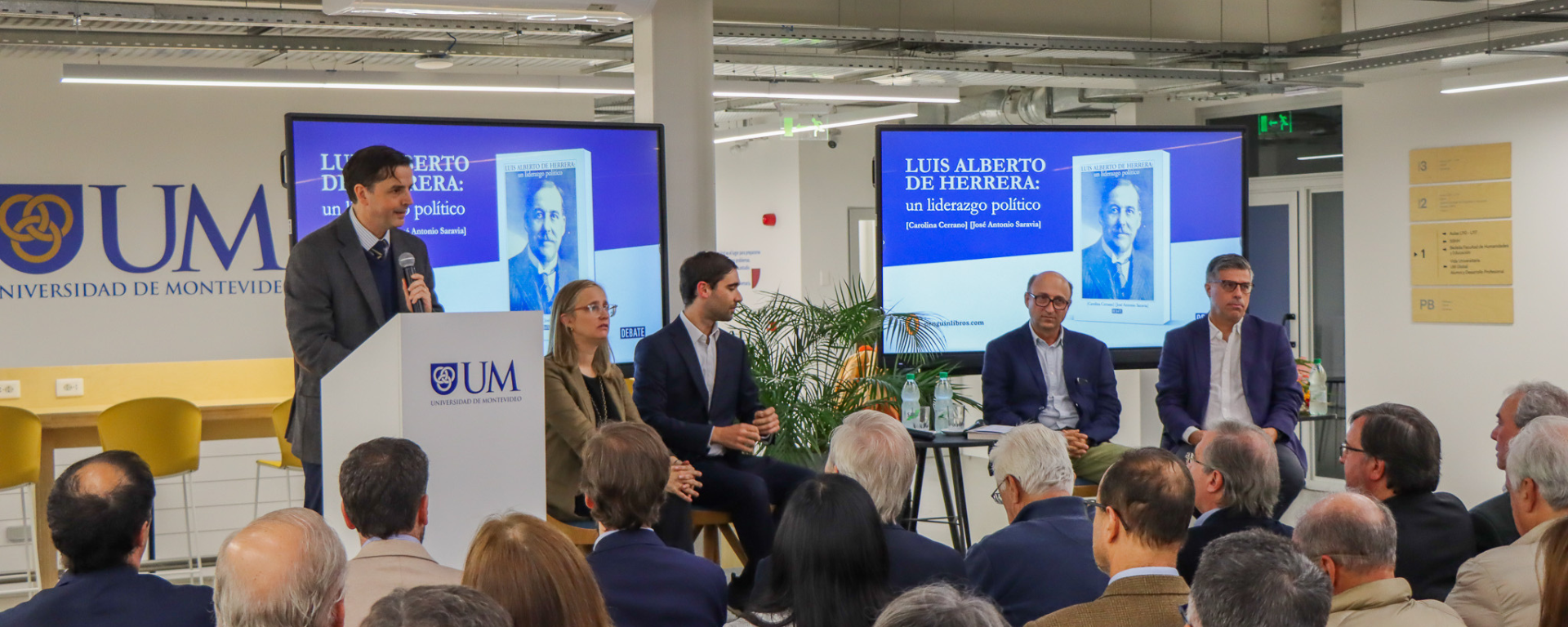 Presentación del libro Luis Alberto de Herrera: un liderazgo político 