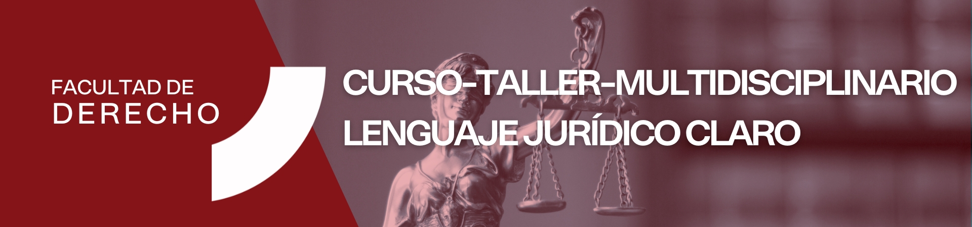 Curso-taller-multidisciplinario Lenguaje jurídico claro