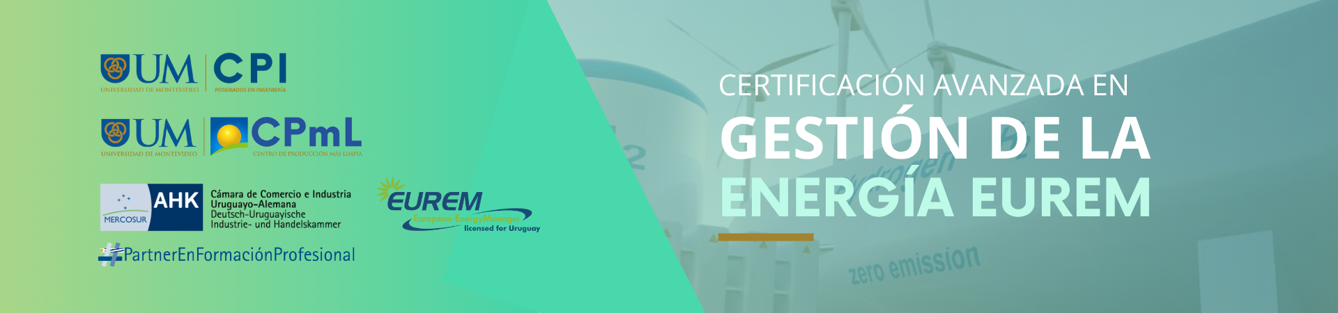 Certificación Avanzada en Gestión de la Energía EUREM