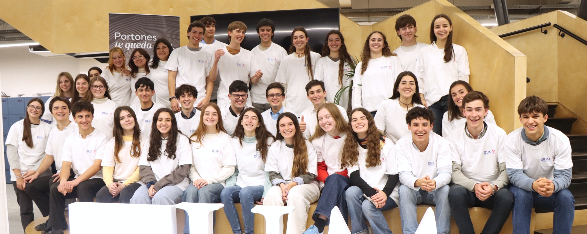 Preuniversitarios de todo el país participaron del desafío UM- Portones 