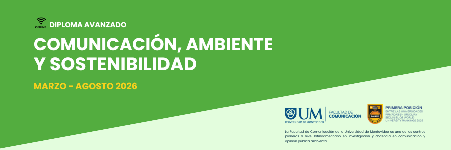 Diploma en Comunicación, Ambiente y Sostenibilidad