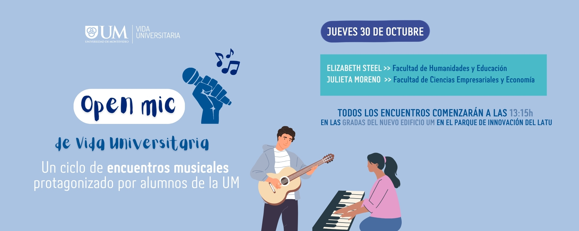 Open mic de Vida Universitaria