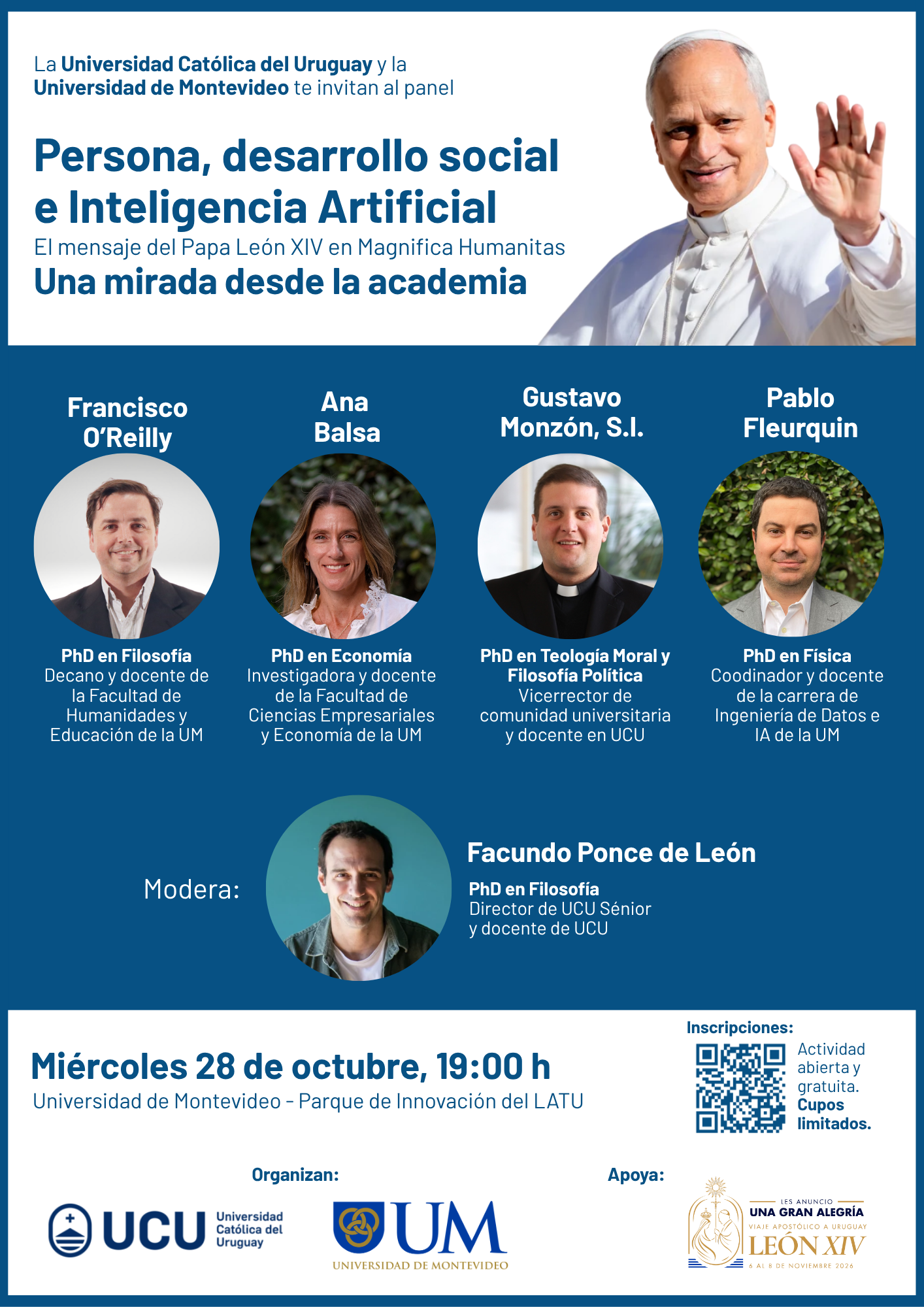 Actividad junto a UCU: Persona, desarrollo social e inteligencia artificial