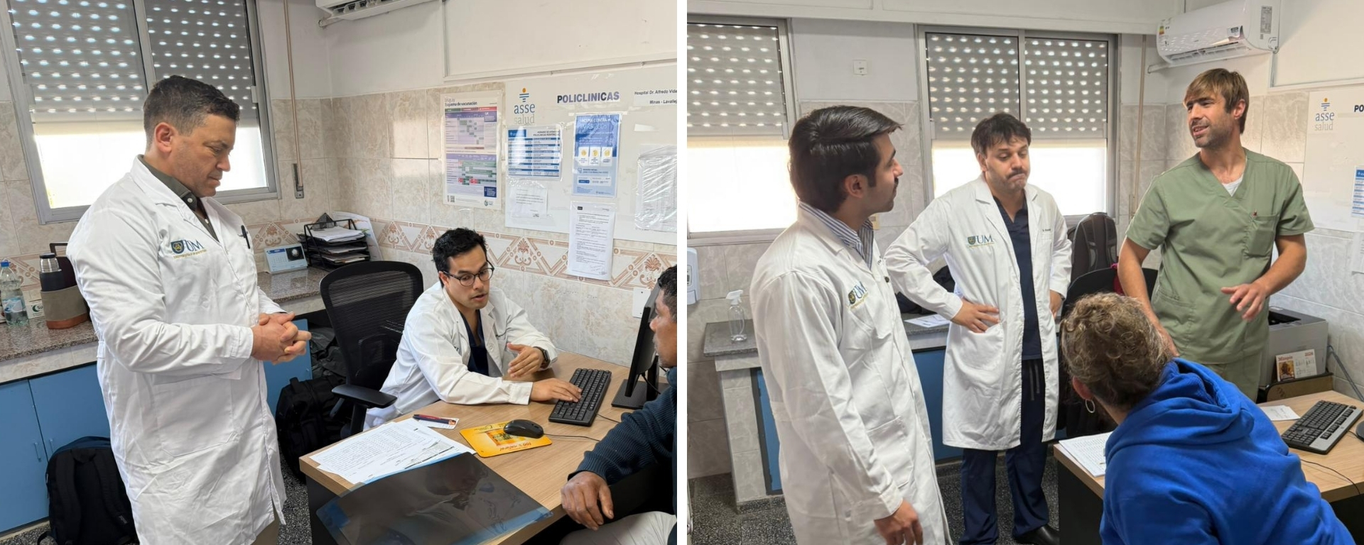 Estudiantes de la Cátedra de Traumatología ayudaron a reducir la lista de espera de consultas en el Hospital de Minas