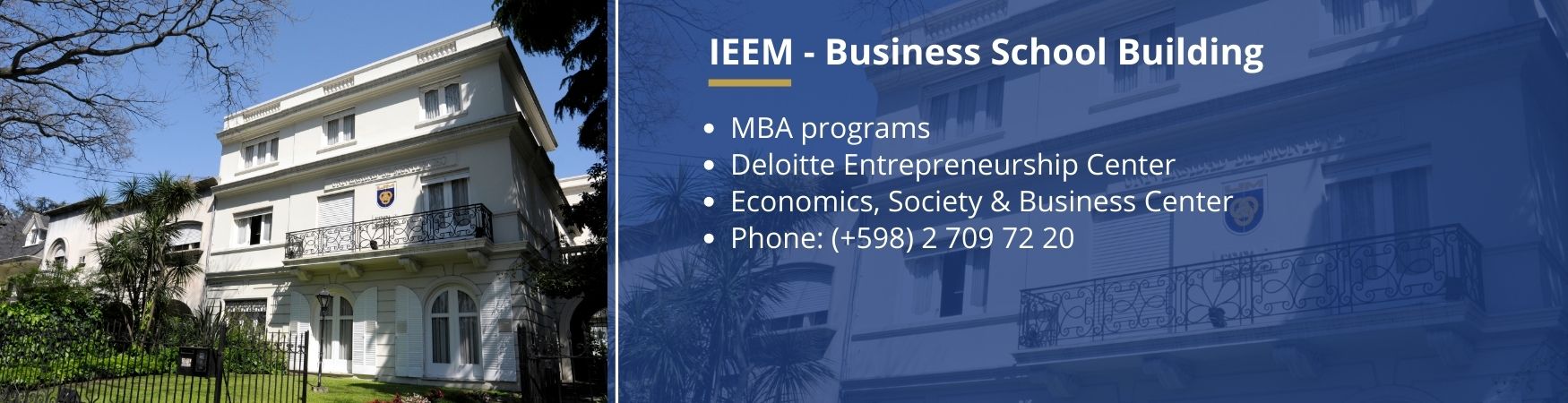 IEEM Business School Universidad de Montevideo, Uruguay
