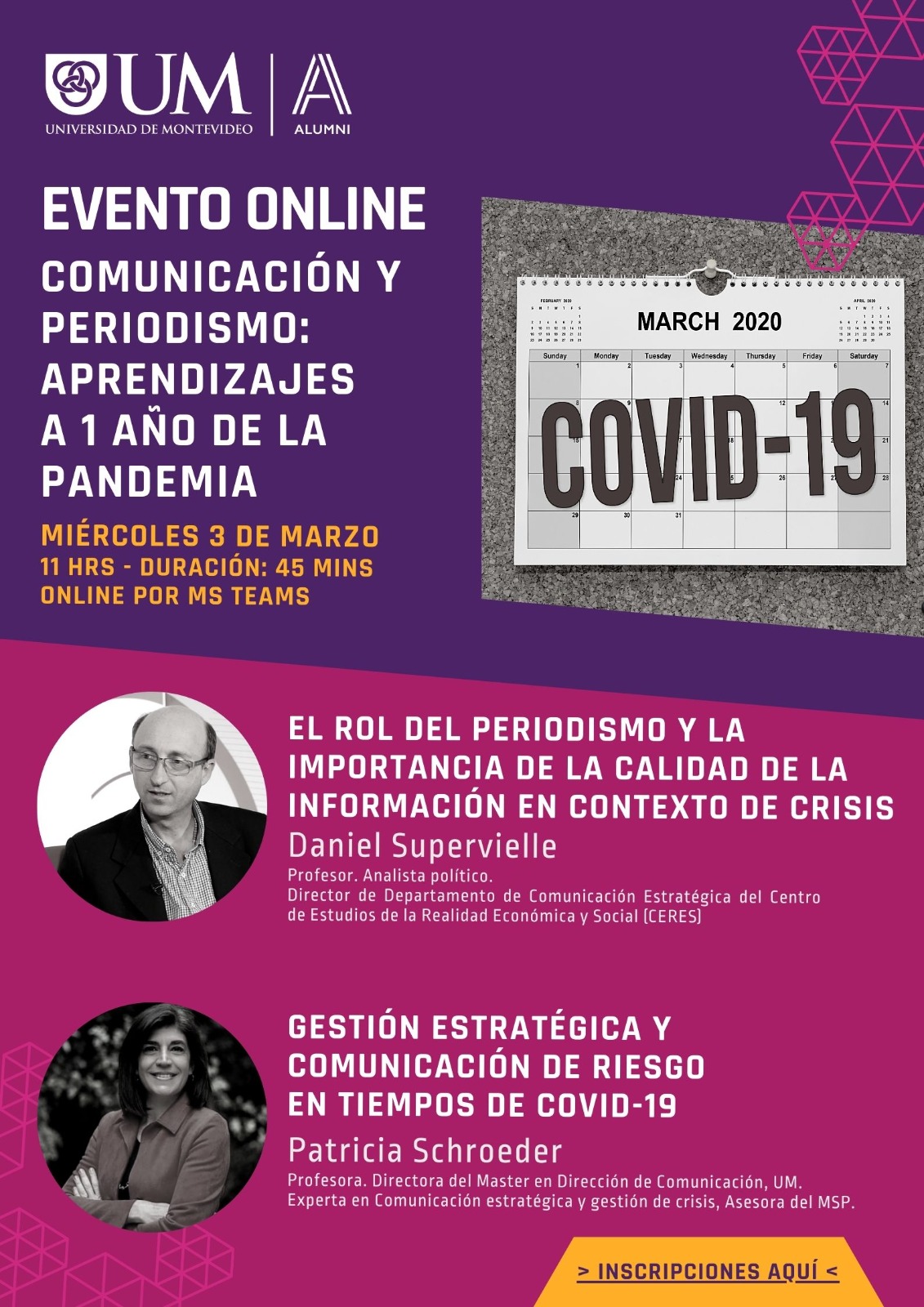 Comunicación y Periodismo: Aprendizajes a 1 año de la pandemia