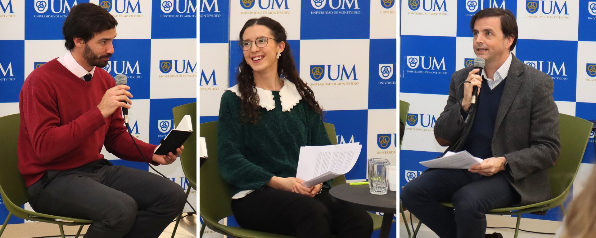 Conferencistas de la jornada