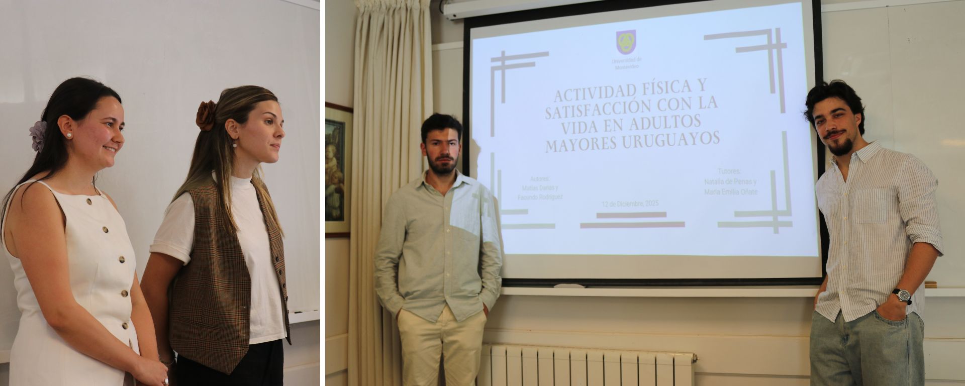 Defensas de proyectos finales de psicología