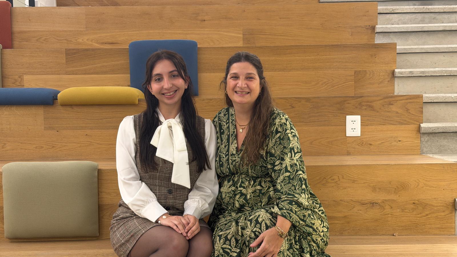 Fabiana Ramírez y Cristina Chiusano