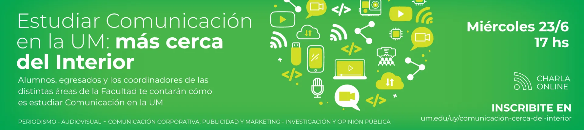 Comunicación en la UM: más cerca del interior