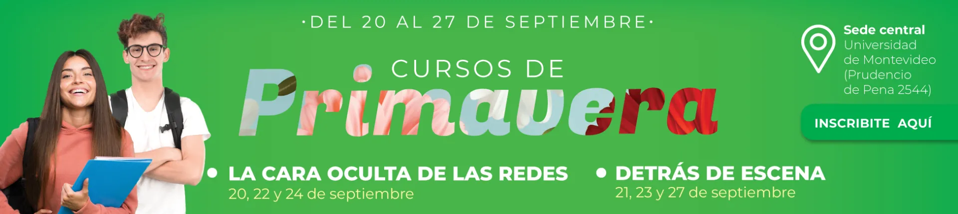 Cursos de primavera FCOM