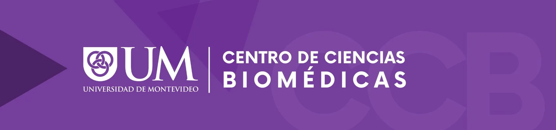 Encabezado formulario de inscripción CCB Ciencias Biomédicas de la Universidad de Montevideo