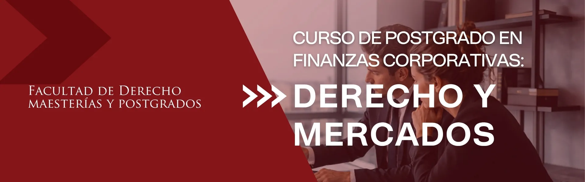 Curso de Postgrado en Finanzas Corporativas: Derecho y Mercado