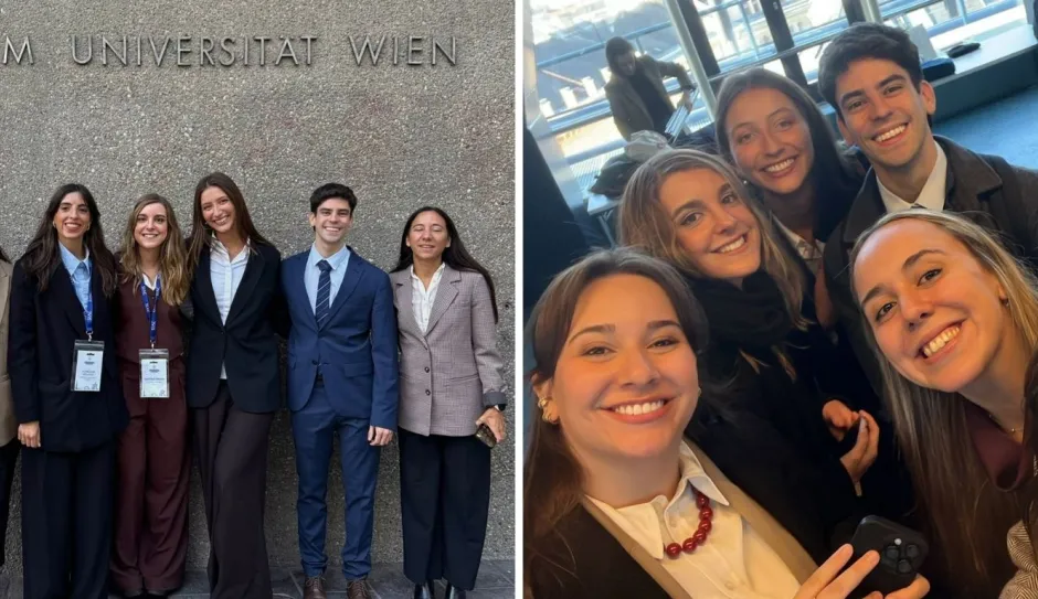 Estudiantes de Derecho llegaron al Top 16 entre 400 universidades en competencia de arbitraje internacional
