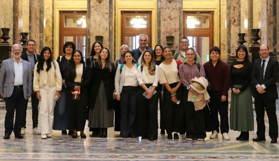 La UM recibió a estudiantes de posgrado de Argentina y Colombia en una salida académica internacional