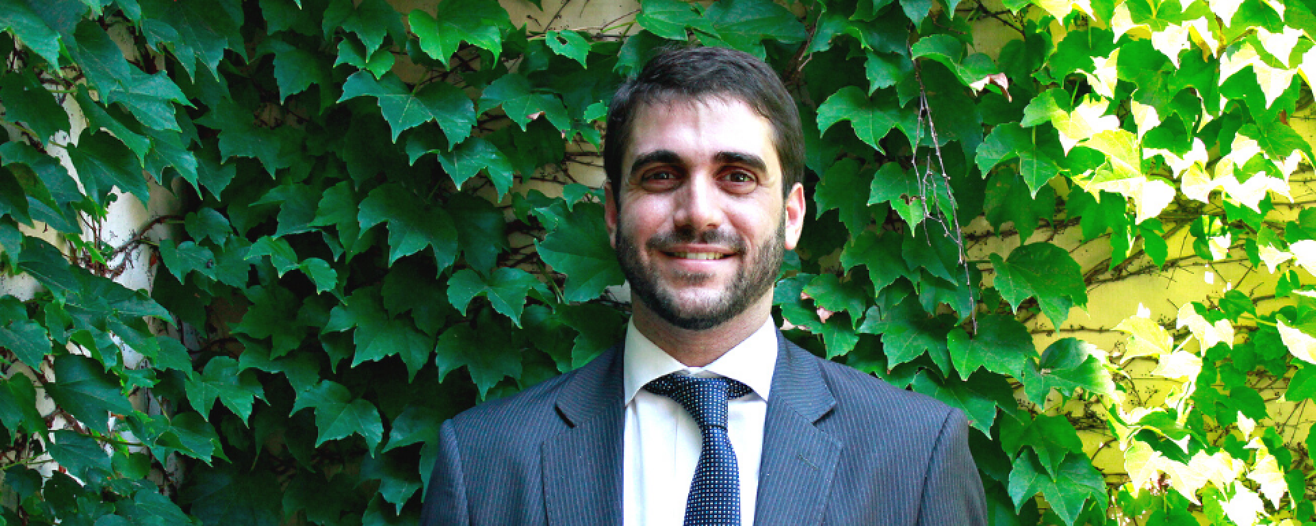 Andrés Hessdorfer en la sede de Facultad de Derecho de la UM. Andrés Hessdorfer en la sede de Facultad de Derecho de la UM.