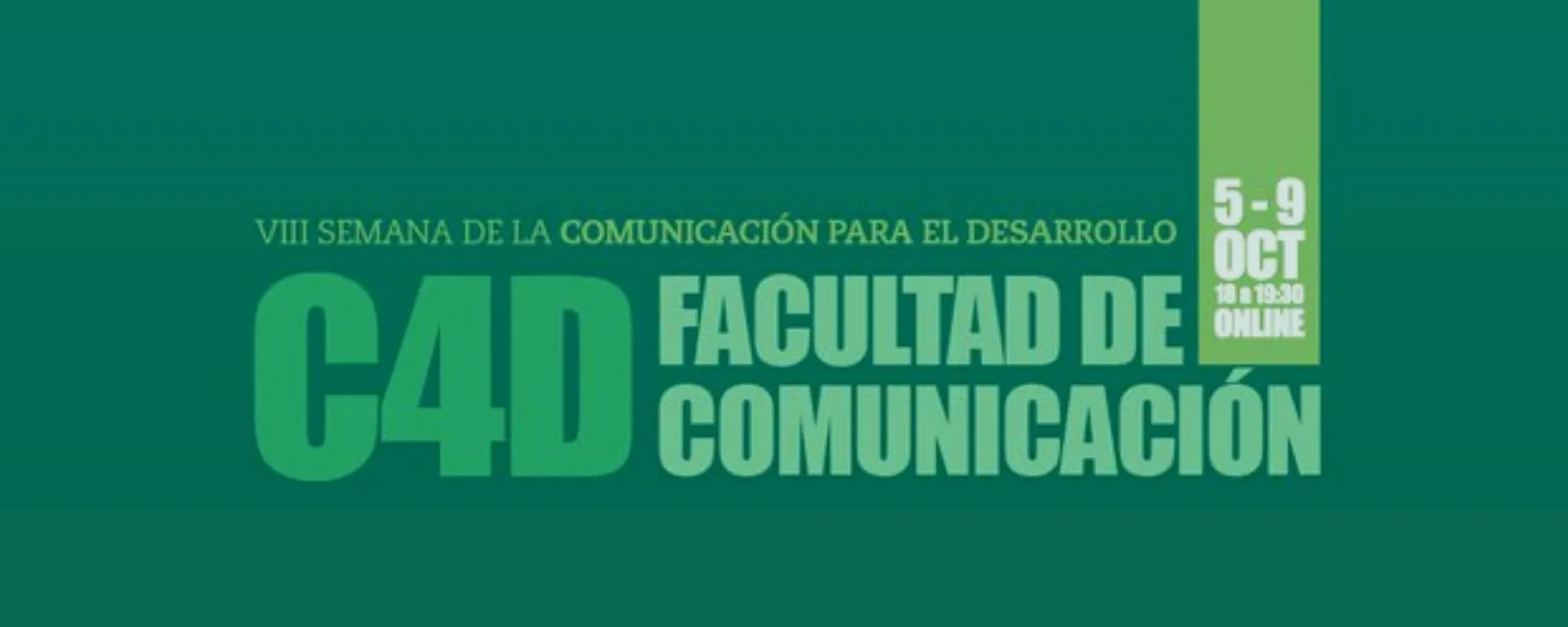 VIII Semana de la Comunicación para el Desarrollo 