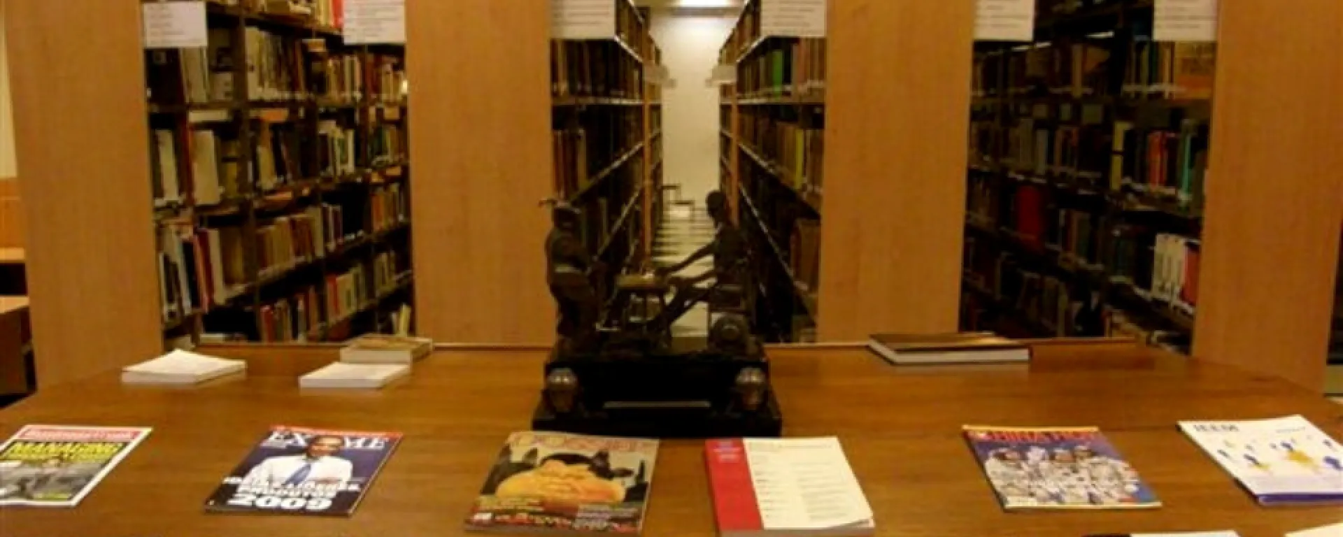 Al igual que las bibliotecas de todo el mundo, la Biblioteca Universitaria buscó maneras de continuar con su trabajo durante la pandemia. Toma parcial de la Biblioteca de la UM.