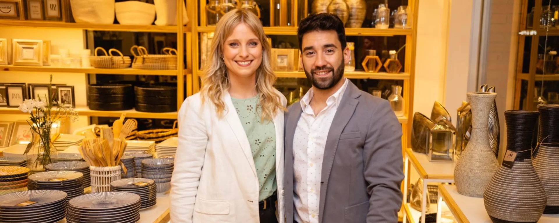 Verónica Effa junto a su esposo Andrés Verónica Effa junto a su esposo Andrés