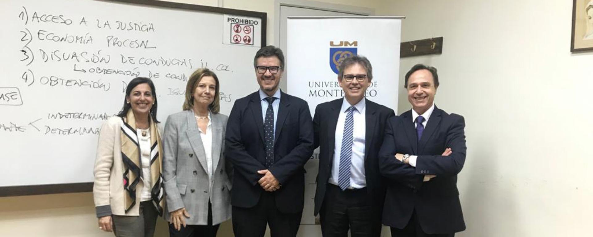 Virginia Barreiro, Margarita de Hegedus, Francisco Verbic, Santiago Pereira Campos y Pablo Genta Fons.