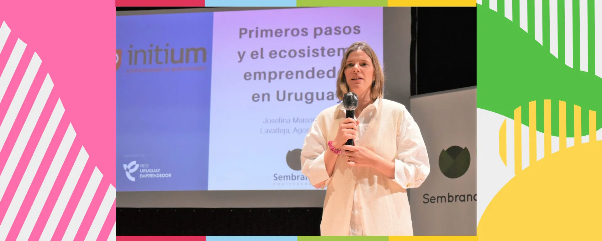 Josefina Maisonnave en Seminario de Sembrando emprendedores Josefina Maisonnave en Seminario de Sembrando emprendedores