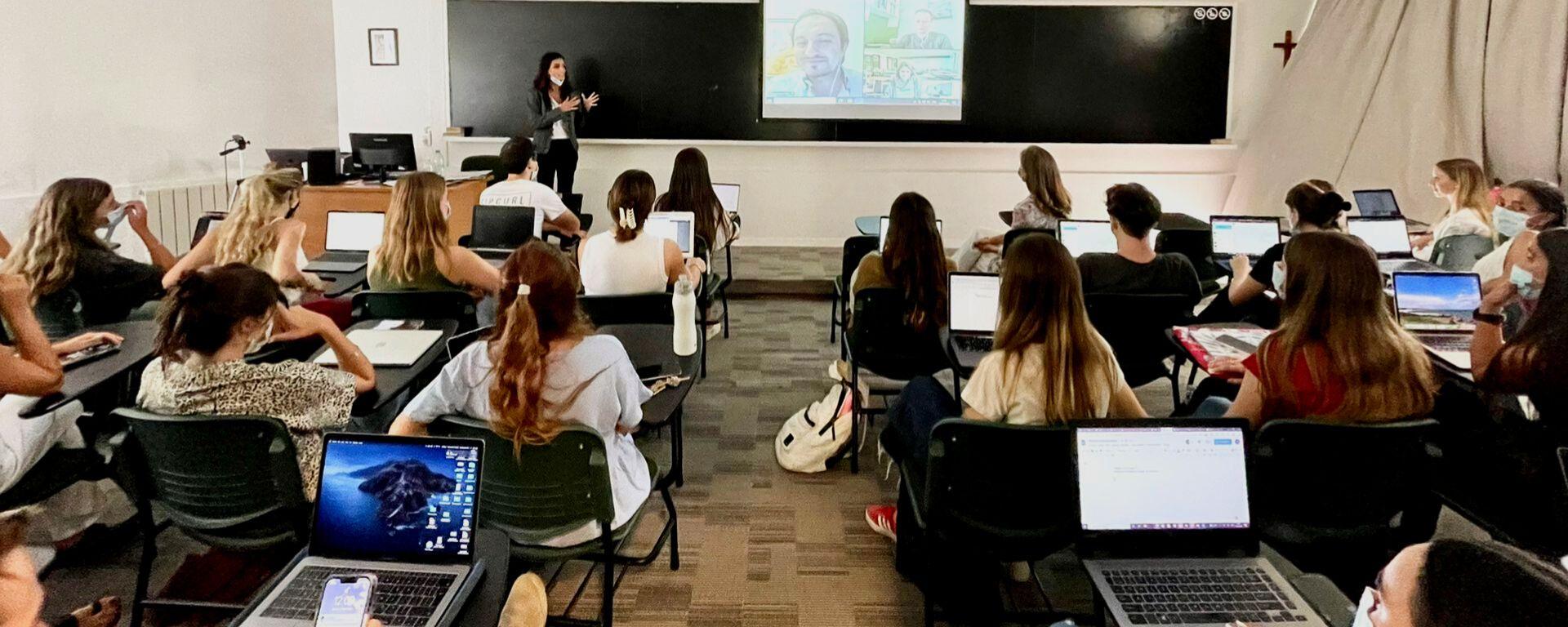 Intercambio cultural y académico entre aulas: la carrera de NNII se nutre de experiencias COIL Intercambio cultural y académico entre aulas: la carrera de NNII se nutre de experiencias COIL