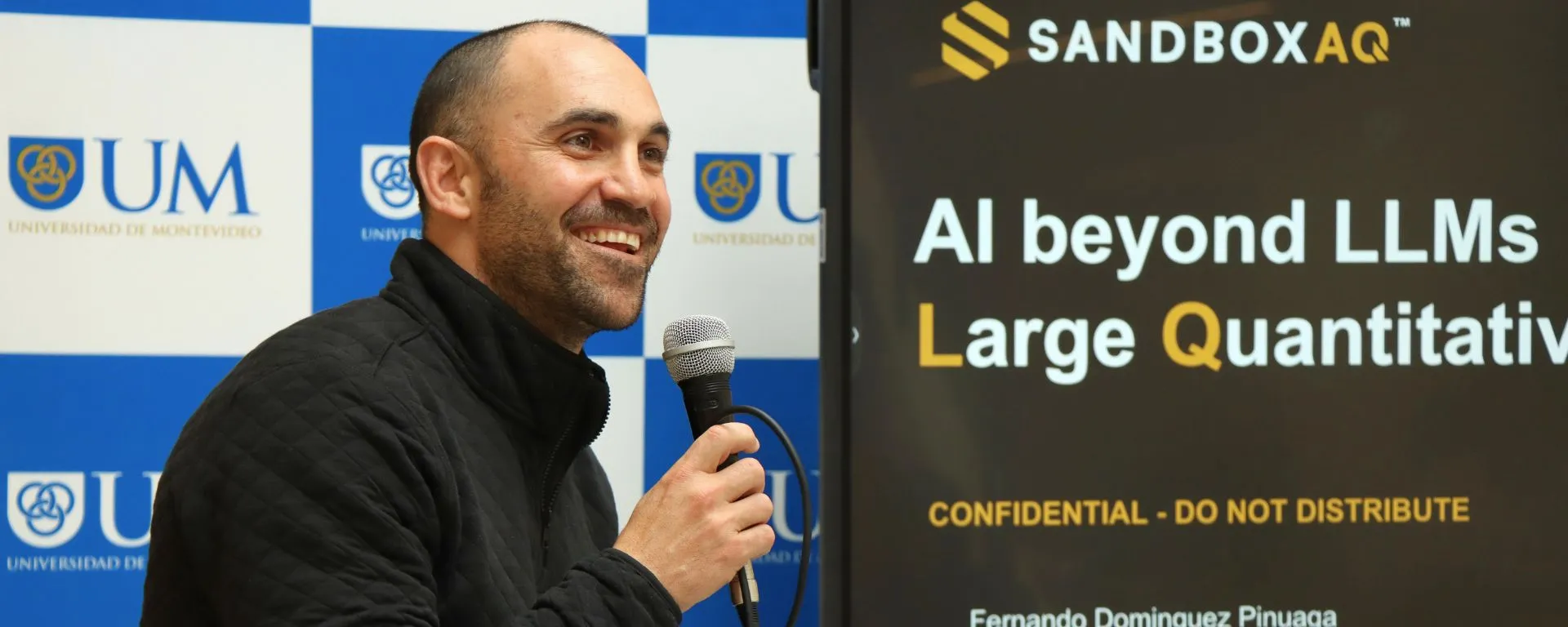 El vicepresidente de SandoxAQ compartió su visión sobre innovación y tecnología cuántica en la Universidad de Montevideo