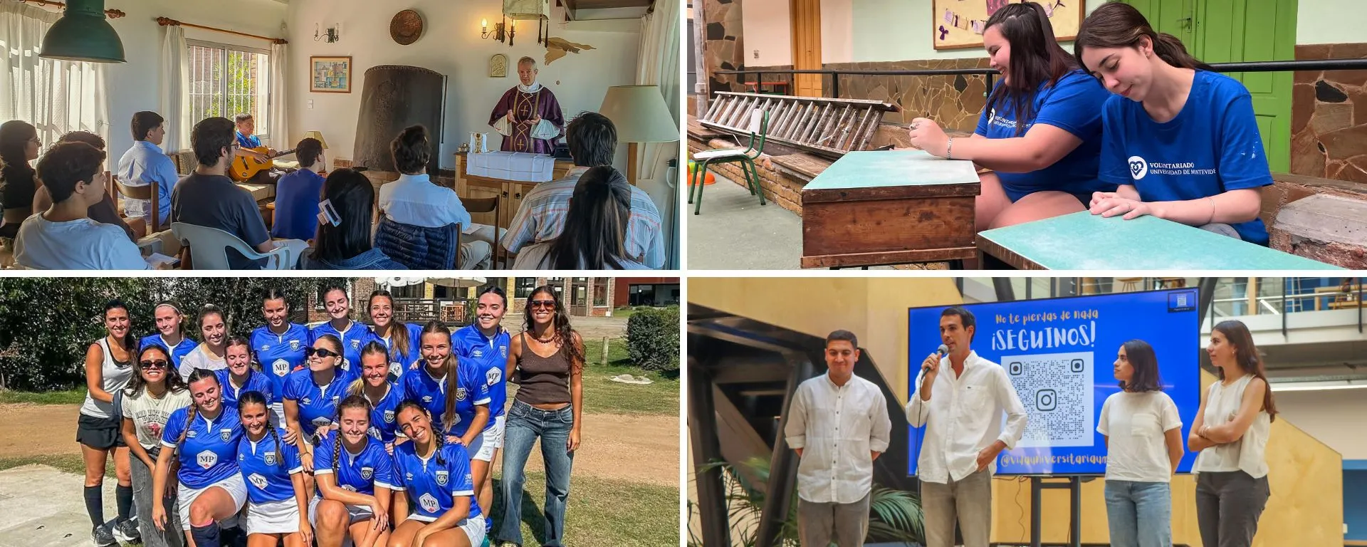 Vida Universitaria comenzó el año con grandes encuentros, voluntariado, deporte, cultura, pastoral y formación