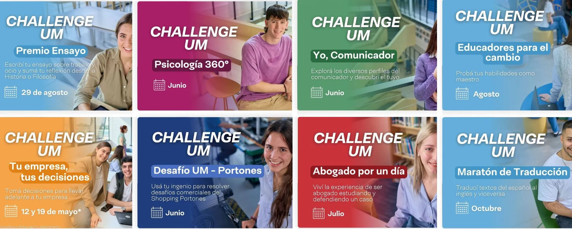 Comienzan los Challenges UM para preuniversitarios