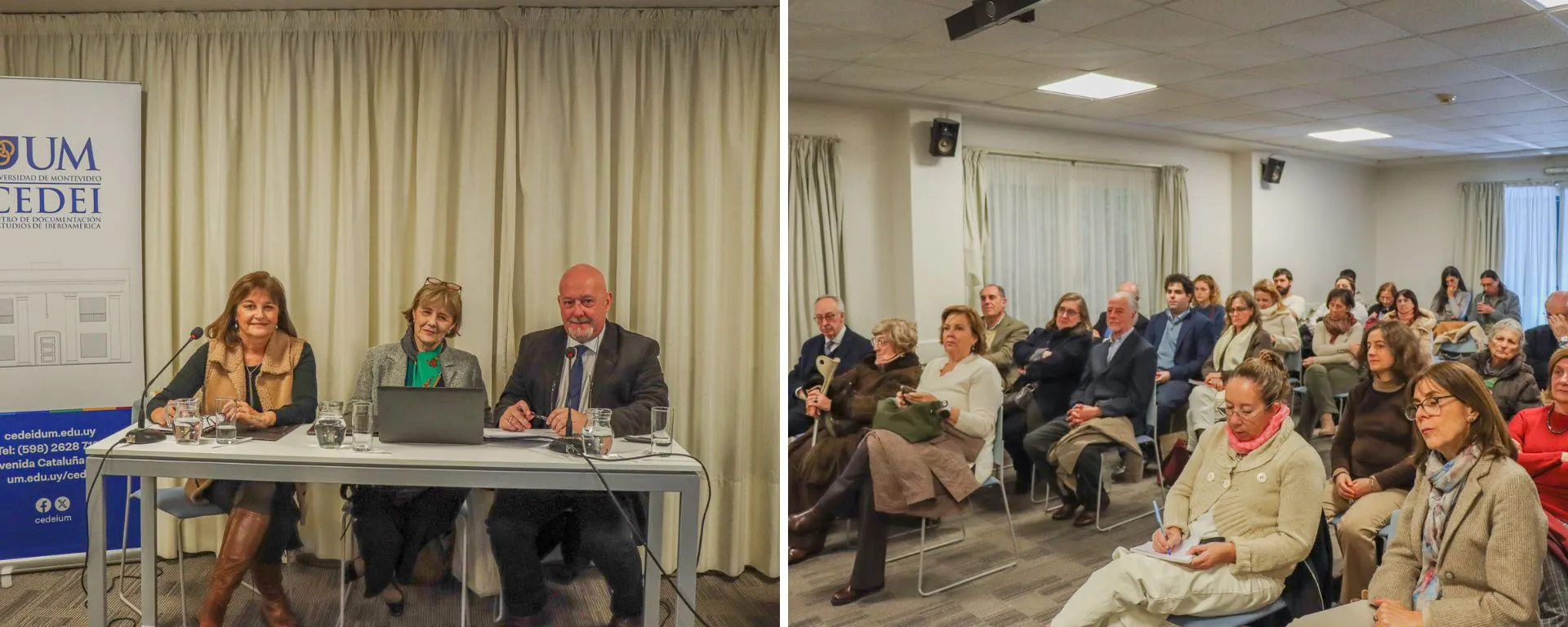 CEDEI organizó mesa redonda “Iglesia y Estado independientes en el Uruguay”