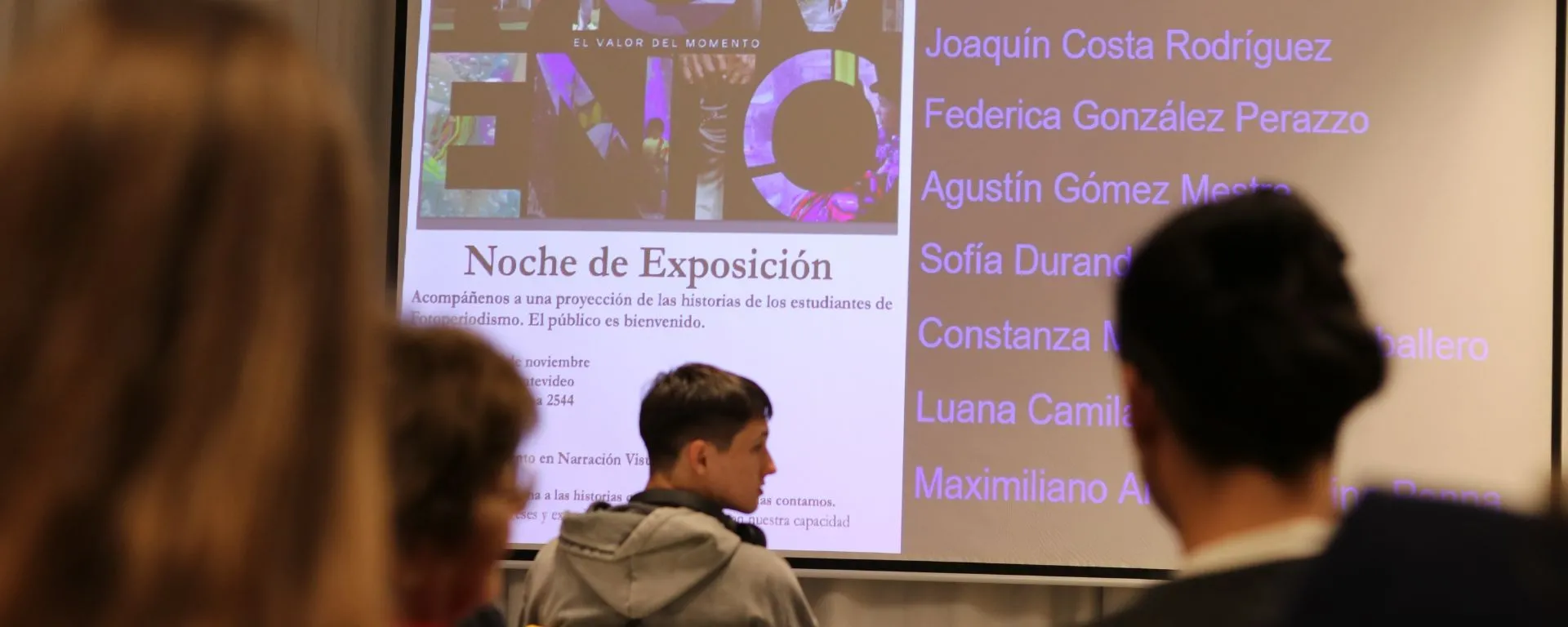 “El valor del momento”: la muestra de fotoperiodismo de alumnos de FCOM “El valor del momento”: la muestra de fotoperiodismo de alumnos de FCOM