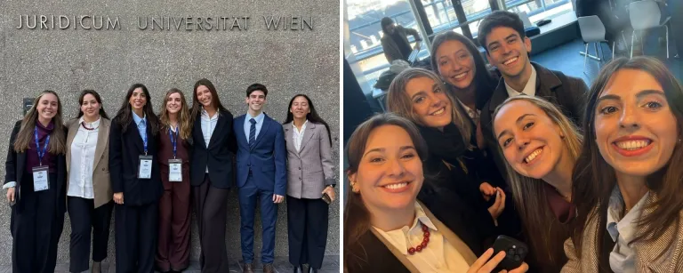 Estudiantes de Derecho llegaron al Top 16 entre 400 universidades en competencia de arbitraje internacional